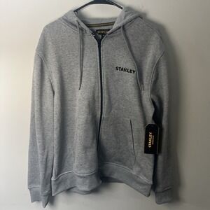 Stanley Workwear Men's Size Small Brand New Gray Zipup Hoodie